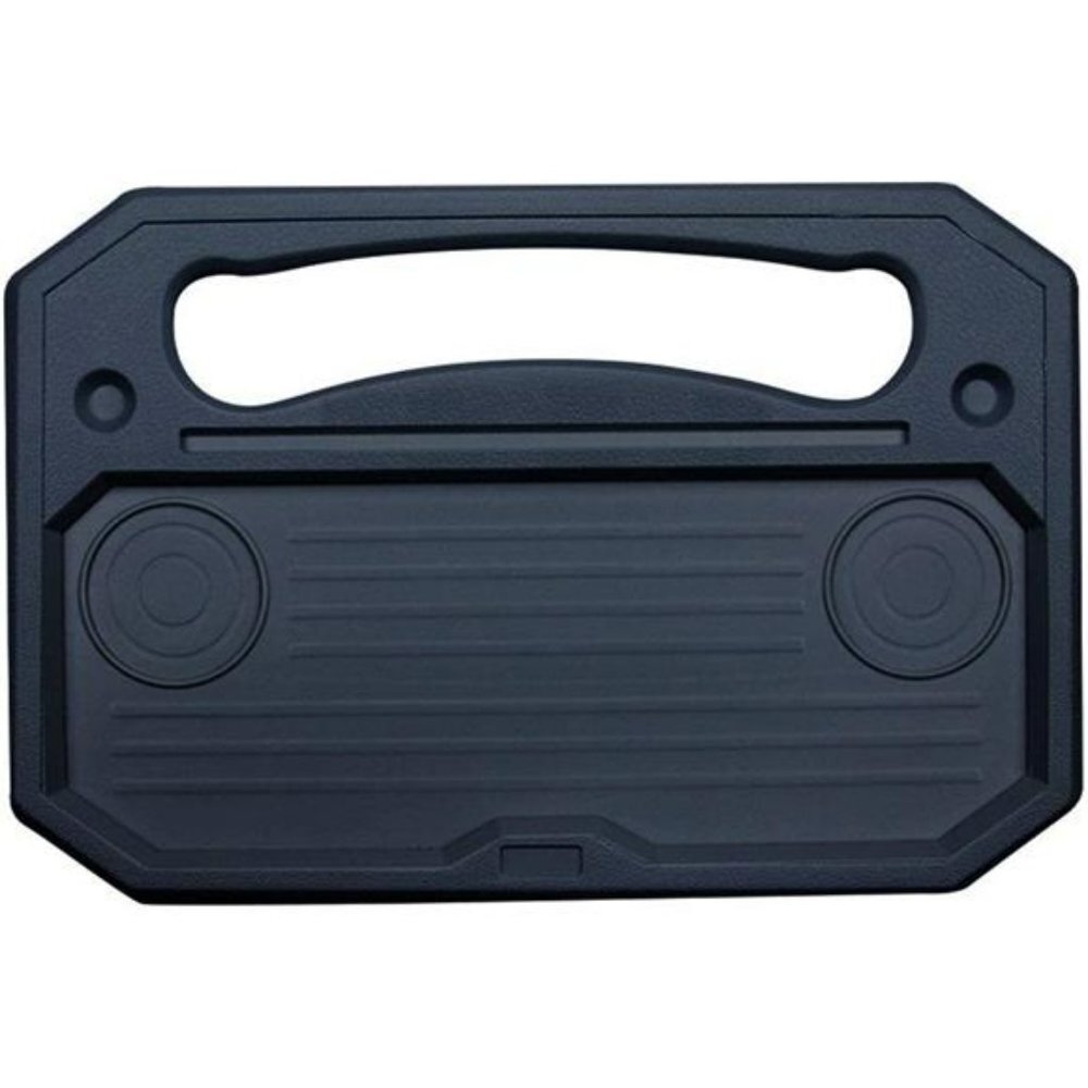 Car Steering Wheel Food Tray  (Black)
